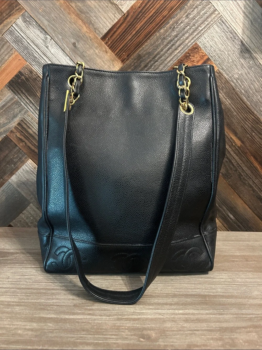 Vintage Chanel Triple CC Shoulder Bag